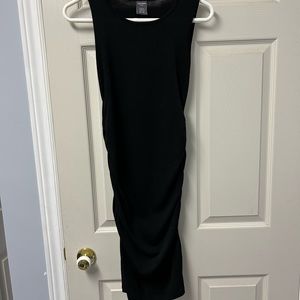 Joe Fresh Slim fit black Maxi Dress